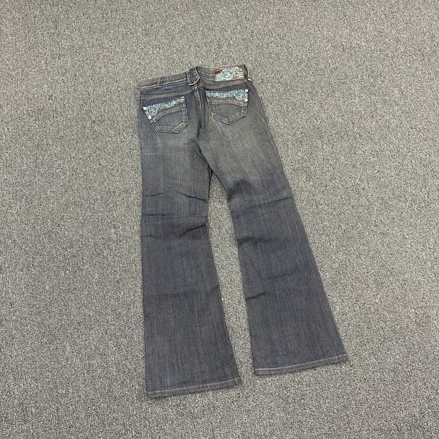 26) BRAPPERS 재패니즈 빈티지 부츠컷 데님팬츠 플레어진