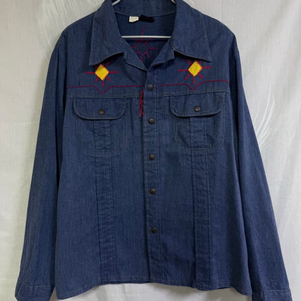 시어즈 로벅스 데님 셔츠 (sears roebucks)