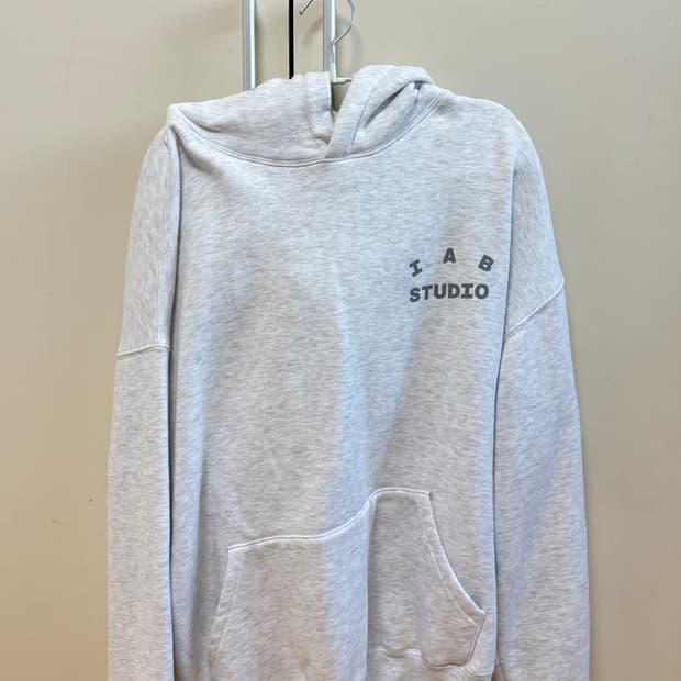 [XL] 아이앱 스튜디오 후드 라이트 그레이