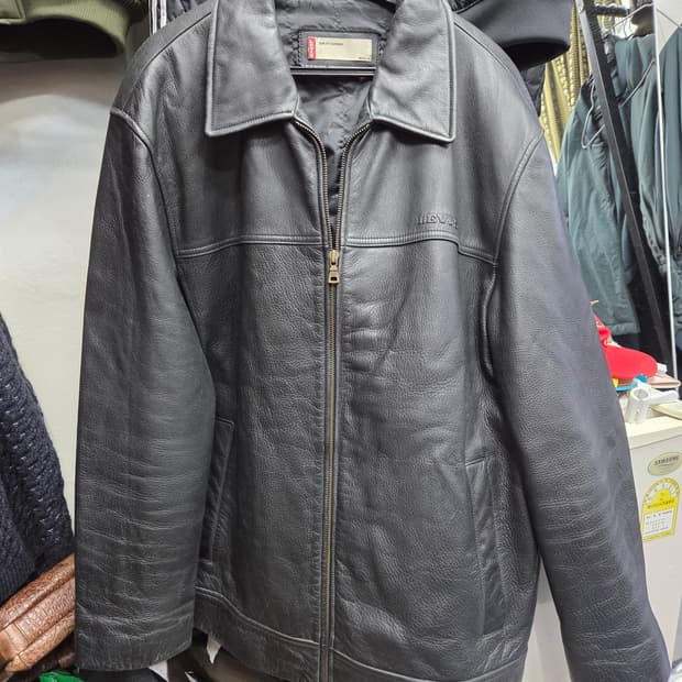 리바이스   소가죽 자켓    105