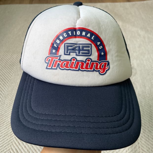 F45 트레이닝 네이비 메시 트러커 캡 J03177