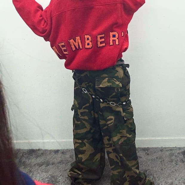 카모 카고 팬츠