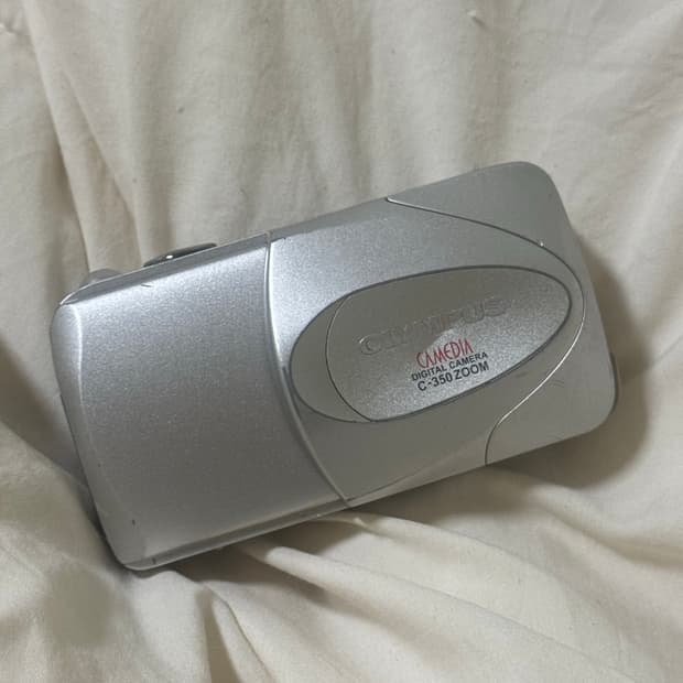 올림푸스 CAMEDIA C-350 줌 + xD 픽처 카드 작례O