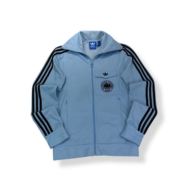 95 아디다스 독일 스카이블루 트랙탑 져지