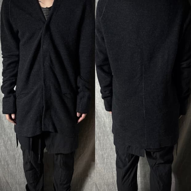 Klasica Hand-Sewn Wool Cardigan  