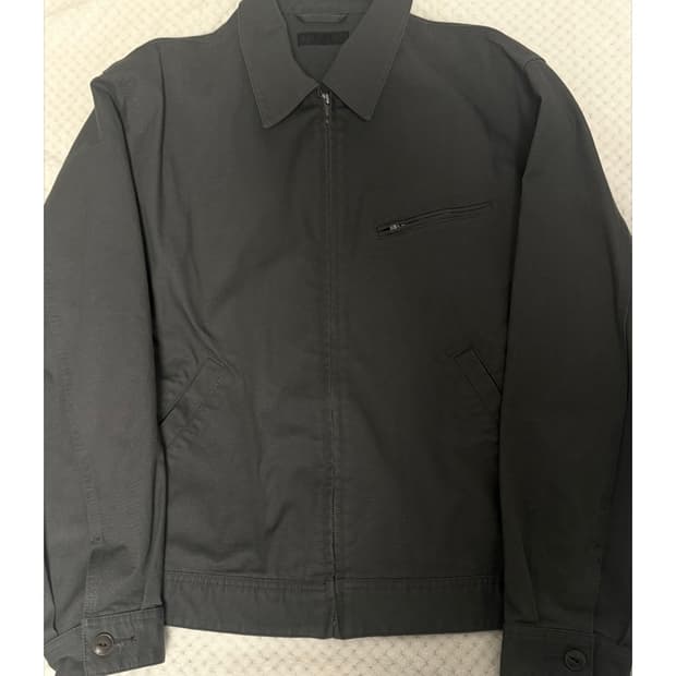 유니클로 블루종 자켓 다크그레이