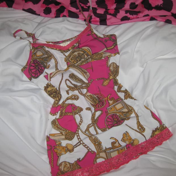 soul divas 갸루 슬리브리스 나시 핑크