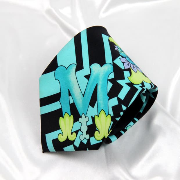 베르사체 9.1cm B+등급 남자 명품 넥타이