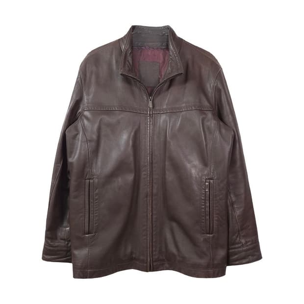 인디안 리얼 램스킨 레더 자켓 L