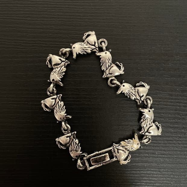 빈티지 오리엔탈 히피 강아지 팔찌