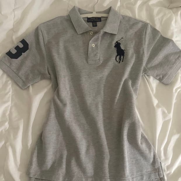 (100% 정품) 폴로 빅포니 그레이