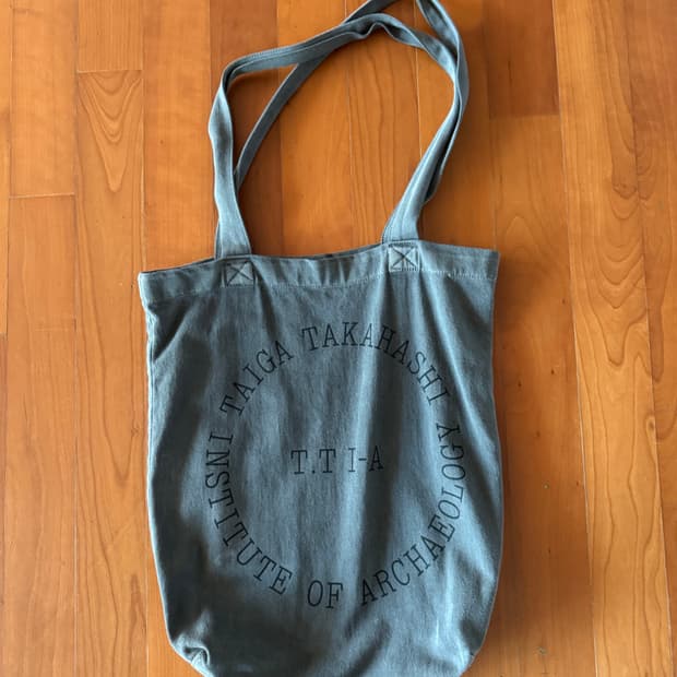 타이가 타카하시 LOT.032 도쿄 전시 한정 머드다잉 토트백