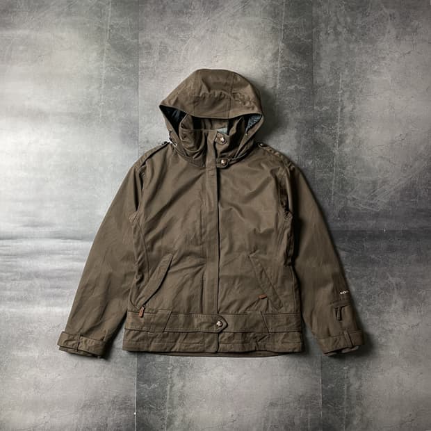 COLUMBIA 컬럼비아 빈티지 브라운 밀리터리 자켓 A00569