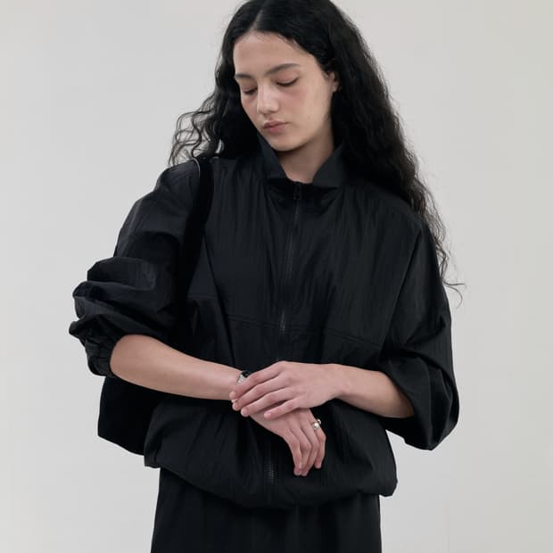 GBH 에어 라이트 윈드러너 바람막이 블랙