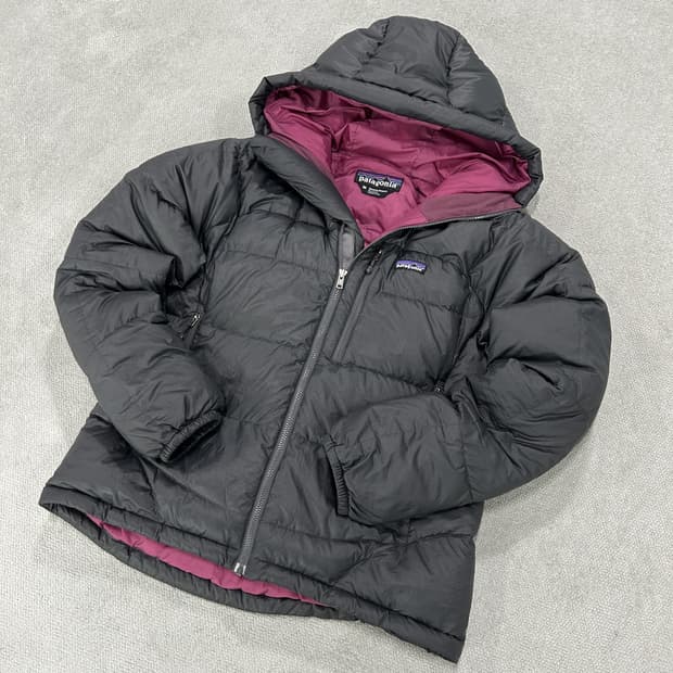 파타고니아 여성 패딩 블랙 M