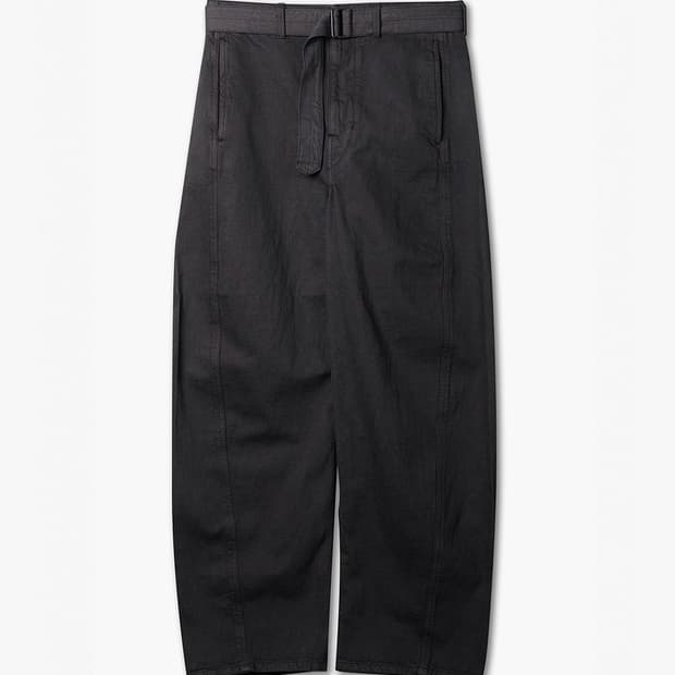 르메르 트위스트 벨트 팬츠 징크 그레이