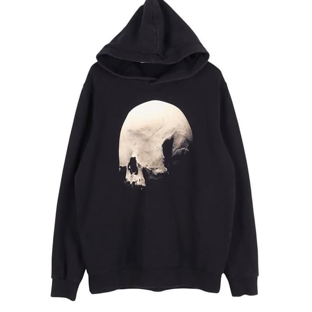 지방시 스컬 후드 L