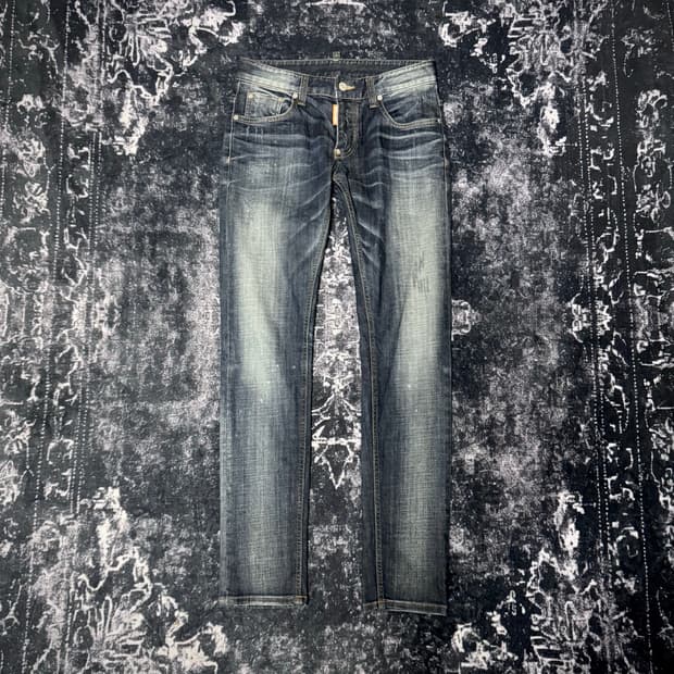 Dsquared2 washed denim pants