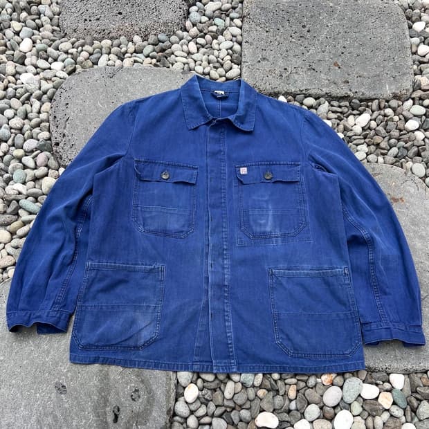 FADED VINTAGE "HBT"헤링본트윌코튼 프렌치워크자켓