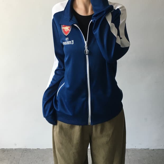 퓨마 아스널로고 트랙탑져지