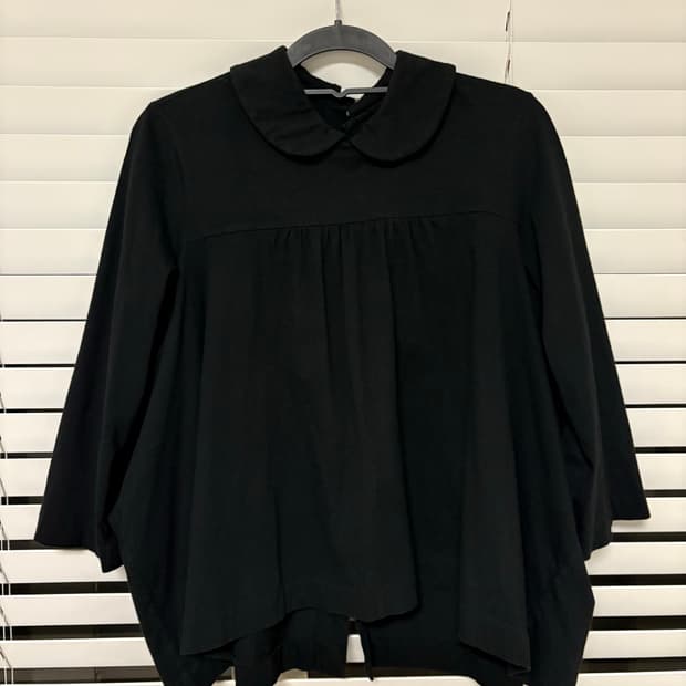 꼼데가르송 면블라우스 상의