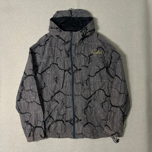  (XL) 빈티지 레프타 카모 바람막이