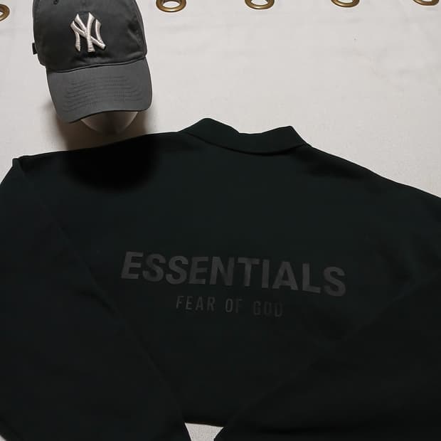 피어오브갓 에센셜 카라 스웻 맨투맨