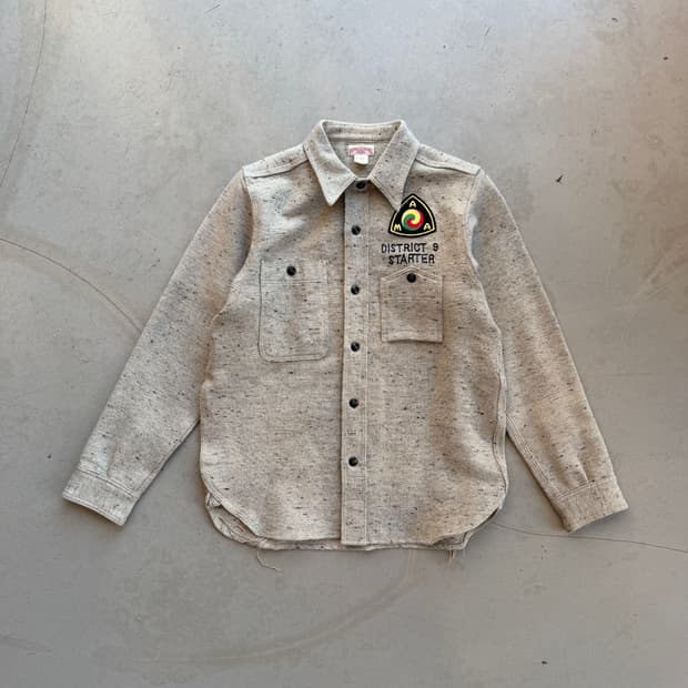 리얼 맥코이 부코 울 셔츠