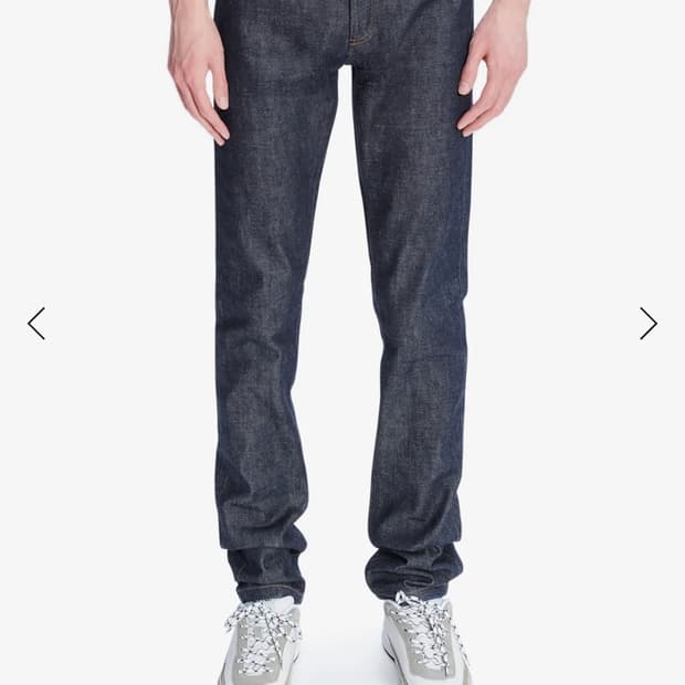 A.P.C. 아페쎄 쁘띠 스탠다드 인디고 셀비지 데님