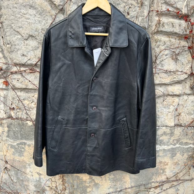 빈티지 양가죽 카코트 가죽 레더 코트 국내생산 105