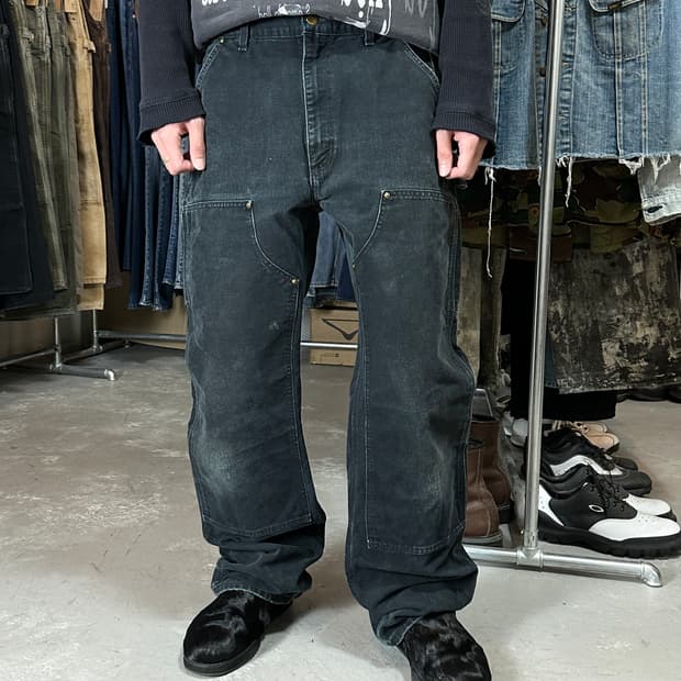 OG USA Made 칼하트 B01 더블니 팬츠 칼하트 썩블니