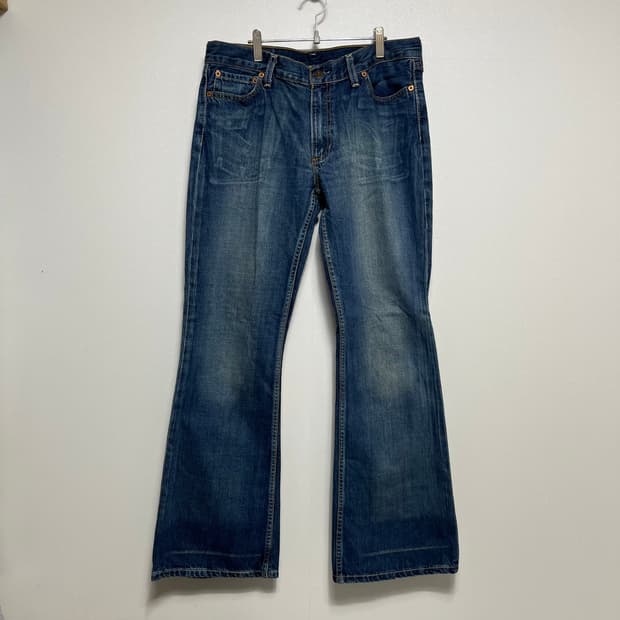 리바이스 부츠컷 데님 팬츠 