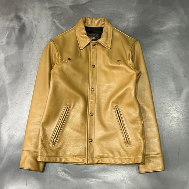  벤슨 레더 웨스턴 레더 자켓 y14586