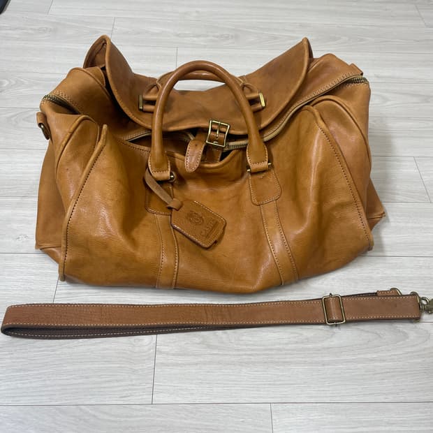 Porter(포터) x Caster 가죽 보스턴백