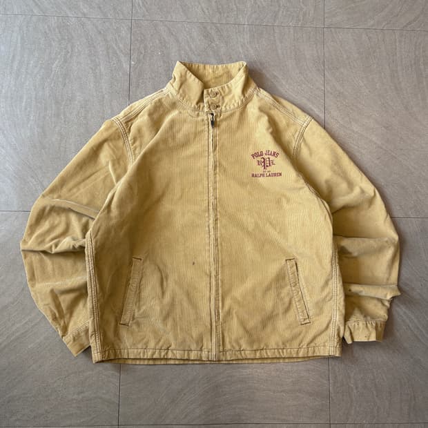 폴로 정품 진스 베이지 바라쿠다 자켓