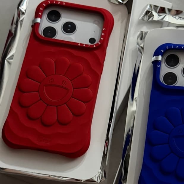 케이스티파이 무라카미 맥세이프 리플케이스 레드 (아이폰17프로)