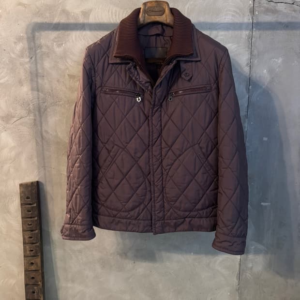 살바토레 페라가모 퀼팅 자켓 100