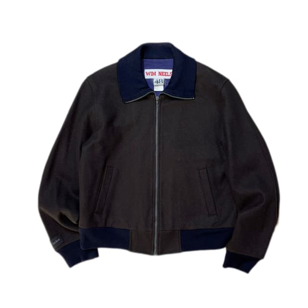 Wim Neels Wool Bomber Jacket ITALY made 