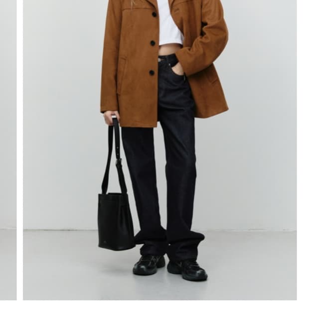 Dunst 던스트 UNISEX VEGAN SUEDE HALF JACKET