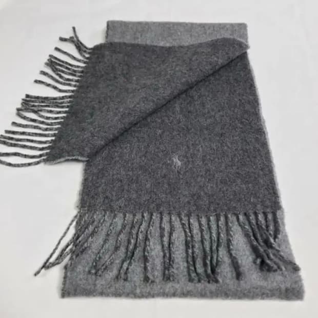 (백화점 구매 미착용 새상품) 폴로 랄프로렌 울 머플러