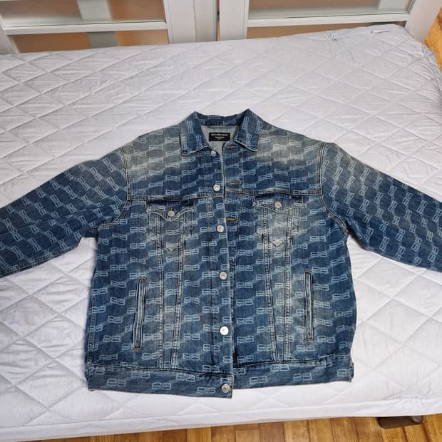 발렌시아가 bb 데님자켓