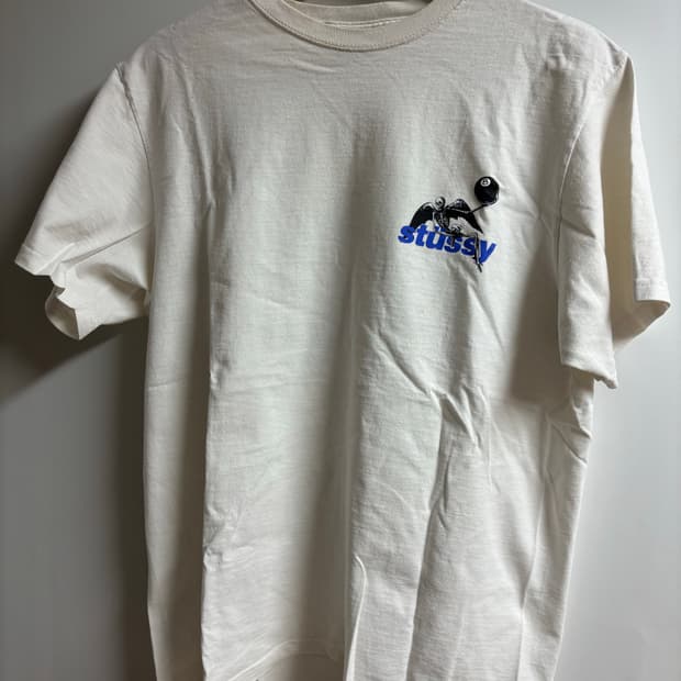 [M] 스투시 아포칼립스 티셔츠 화이트