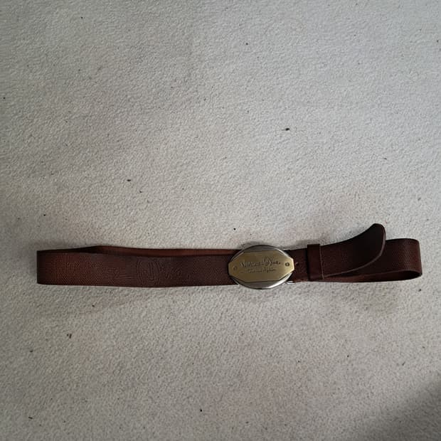 넘버나인 가죽벨트