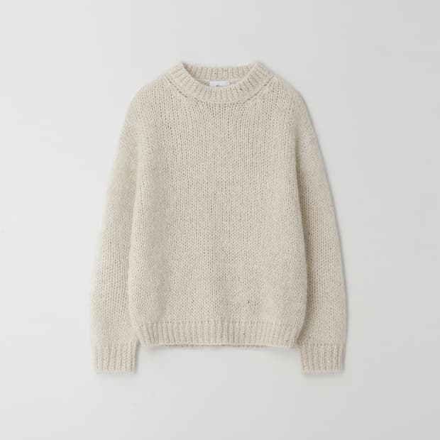 모이아 moia pullover sweater (ivory)