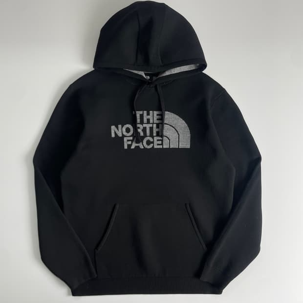 The North Face  노스페이스 스팰아웃 로고 울 니트후드