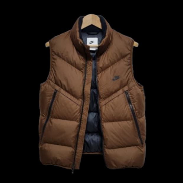 남성 2022 나이키 정가19만 스톰핏 덕 다운 패딩 베스트 조끼