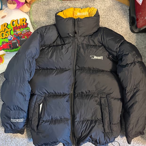 90s Bear USA 리버시블 덕다운 패딩