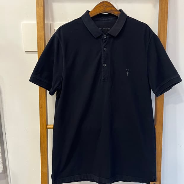[M] 올세인츠(AllSaints) 정품 시그니처 램스컬 카라티 블랙