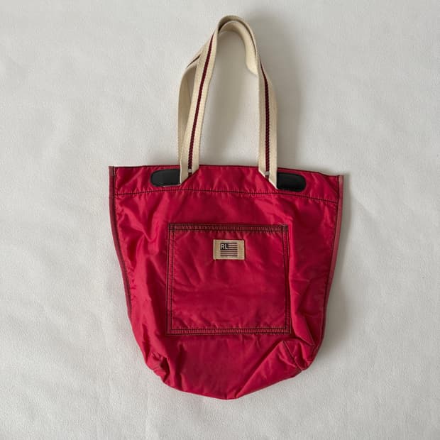 폴로진스(POLO JEANS) 토트 숄더백