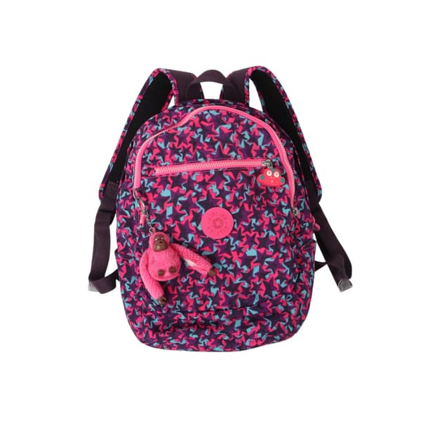 키플링 퍼플 스타 백팩